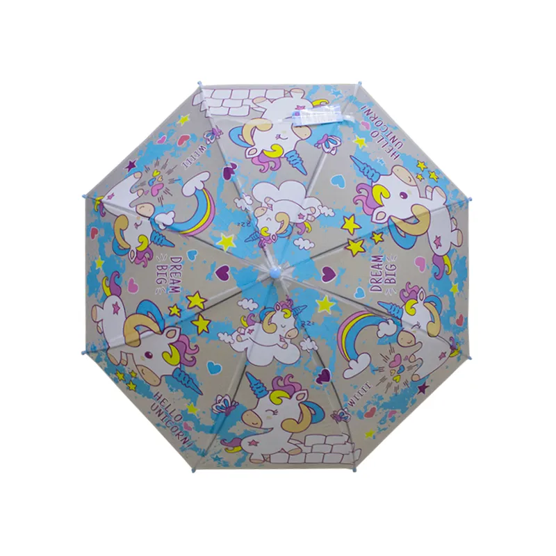 Paraguas Infantil Con Estampado De Unicornio Sistema Semiautomático Paq. 4 Pzas.☔ - Image 15