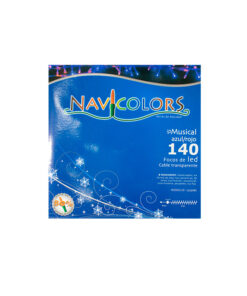 Serie Navideña 140 Focos Luz Multicolor