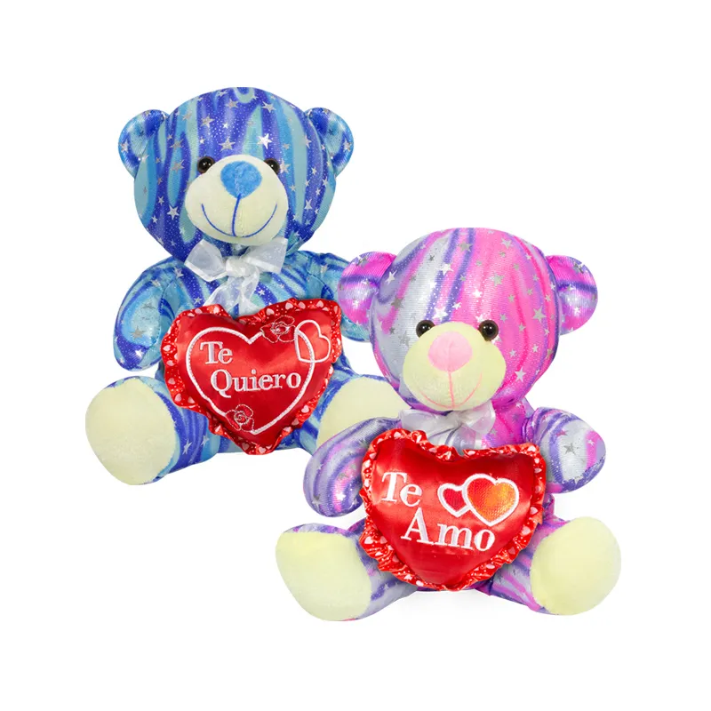 Peluche oso con corazón grande - San Valentín