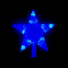 Estrella Fugaz Punta De Arbol Luz 10 Led Azul
