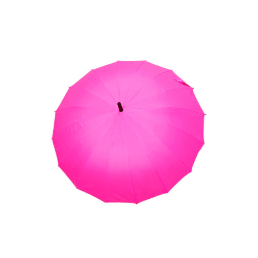 Paraguas Semiautomático Tipo Bastón Resistente Colores Lisos