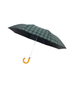 Paraguas Semi Automático De Bolsillo Resistente Escocés