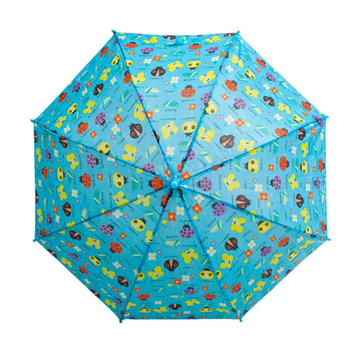 Paraguas Sombrilla Infantil Estampado Y Silbato Para Niños