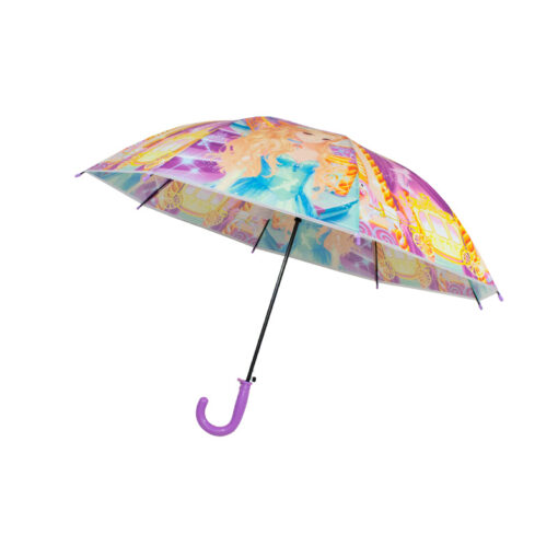 Paraguas Por Mayoreo Sombrilla Infantil Estampado Con Silbato 6 Pzas