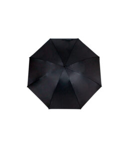 Paraguas Sombrilla Negra Jumbo Manual Rompevientos Flexible