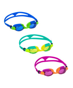 Goggles Infantiles De Colores 3 Piezas Natación 7 A 14 Años