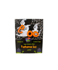 Inflable De Halloween Fantasmas Boo Luz Decorativo Exterior