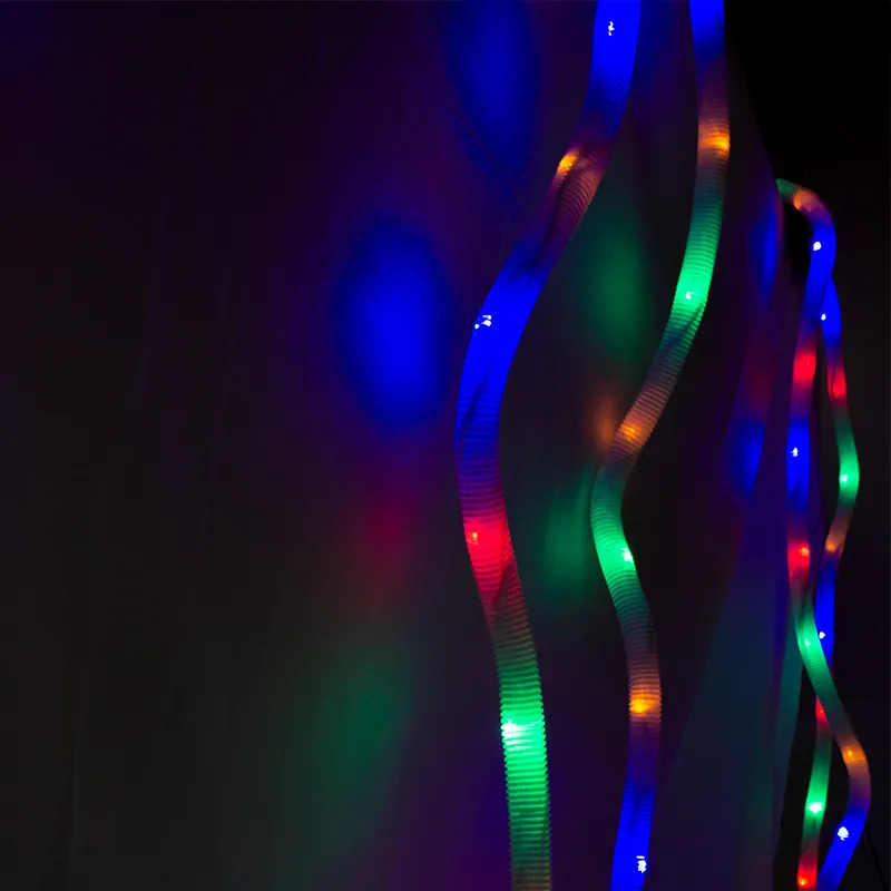 Manguera Luces Neon Led Flexible Color Fijo 10 Mts Enchufe