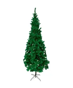 Arbol Pino De Navidad Verde Tipo Lapiz Artificial 270cm Alto