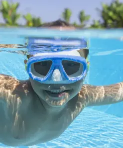 Goggles Visor Tipo Snorkel Para Niños 3 Años Mayoreo 3 Pz