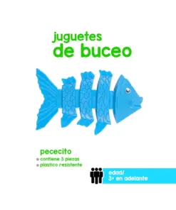 Set De Peces De Colores Infantil Juguetes Para Buceo