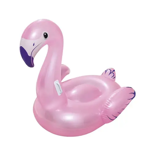 Montable Salvavidas Inflable De Flamingo 3 Años Bestway