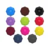Paraguas Resistente Semiautomático De Bolsillo Multicolor Diseño Lisos 10 Pzas