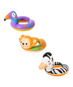 Salvavidas Inflable Infantil Con Animalitos Mayoreo 3 Pzas