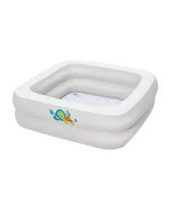 Bañera Inflable Cuadrada Para Bebe 86 cm