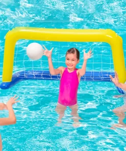 Juego Porteria Inflable Water Polo con Pelota