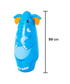 Costal De Box Inflable Punching Bag Infantil Animales 3 Pzs