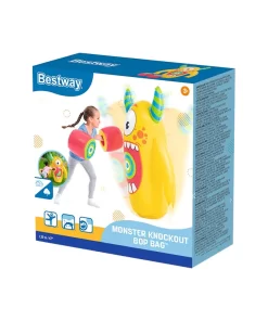 Bolsa De Boxeo Puchingbag Infantil Inflable Mounstro Bestway