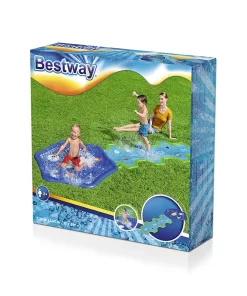 Tapete Deslizador Inflable Con Rociador De Astronautas Bestway 335 Cm