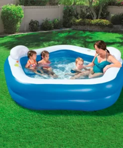 Alberca Inflable Pentagonal Bestway 200 Cm Piscina Familiar Azul