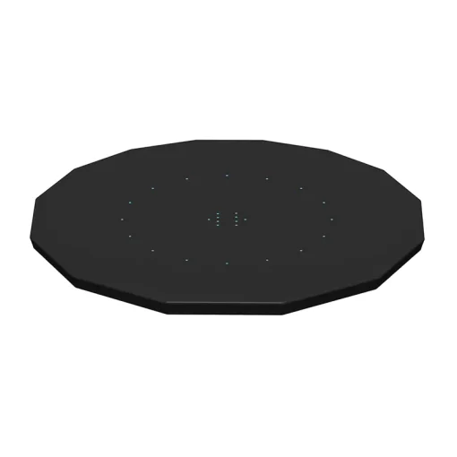 Cubierta Solar Para Alberca Circular Negra 427 Cm
