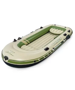 Bote Inflable Lancha Balsa Voyager X4 Con Remos 4 Personas