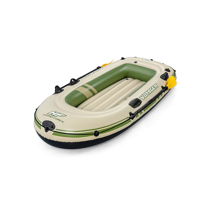 Bote Inflable Lancha Balsa Bestway Voyager X2 Con Remos 2 Personas