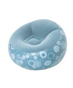 Sillon Inflable Puff Bestway Aterciopelado Cómodo 66 cm 3 Pzas