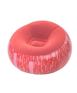 Sillon Inflable Puff Bestway Aterciopelado Cómodo 66 cm 3 Pzas