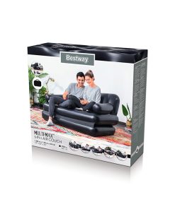 Sillon Inflable Sofá Cama Bestway 188 Cm Multiusos 5 En 1