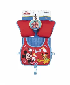 Chaleco Salvavidas Con Hombreras Infantil Bestway Ajustable 56 cm Rojo