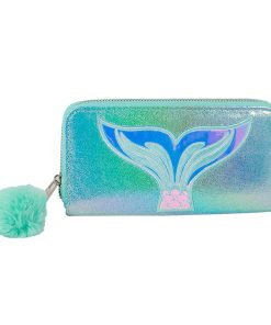 Cartera De Cola De Sirena Con Monedero Para Mujer Pack 4 Pzs