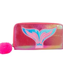 Cartera De Cola De Sirena Con Monedero Para Mujer Pack 4 Pzs