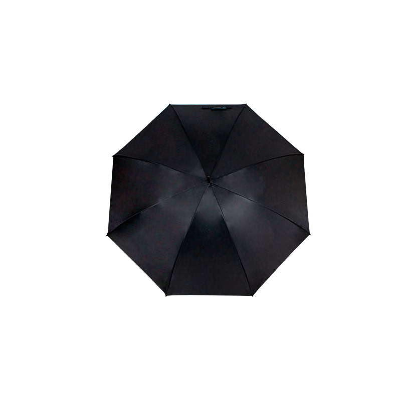 Paraguas Sombrilla Negra Jumbo Manual Rompevientos Flexible