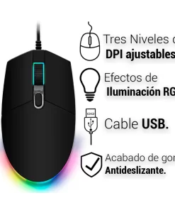 Kit Gamer Teclado Mouse Audifonos Periferico Gaming RGB KX350