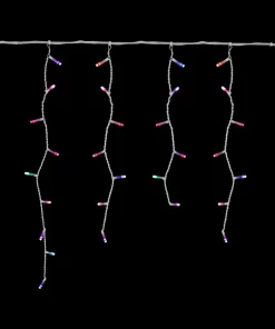 Serie Cascada Luz Multicolor 500 Led 8 Funciones 9 Metros