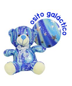 Oso De Peluche De Color Por Mayoreo Economico Con Estrellas Y Moño