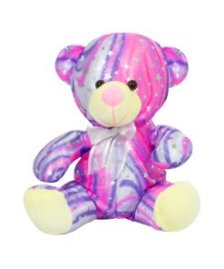 Oso De Peluche De Color Por Mayoreo Economico Con Estrellas Y Moño