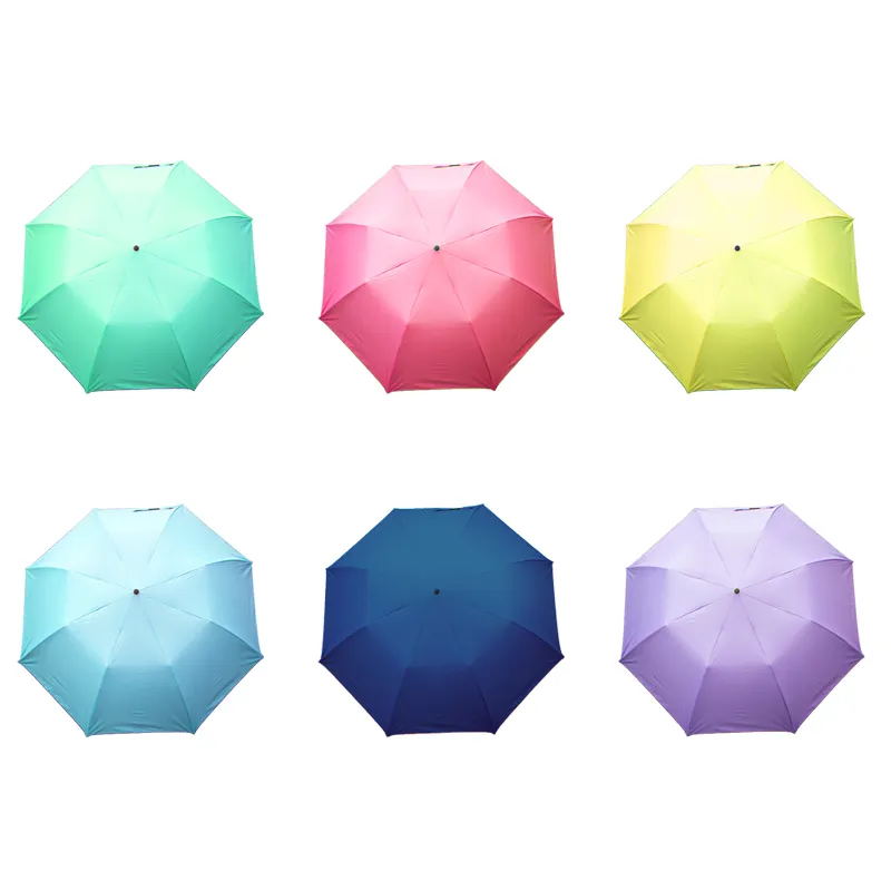 Paraguas Semiautomático Multicolor Neón 126 Cm 6 Pzas