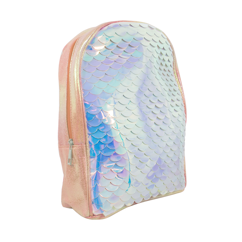 Mochila De Cola De Sirena De Colores Para Niña Paq. 3 Pzs. - Image 6