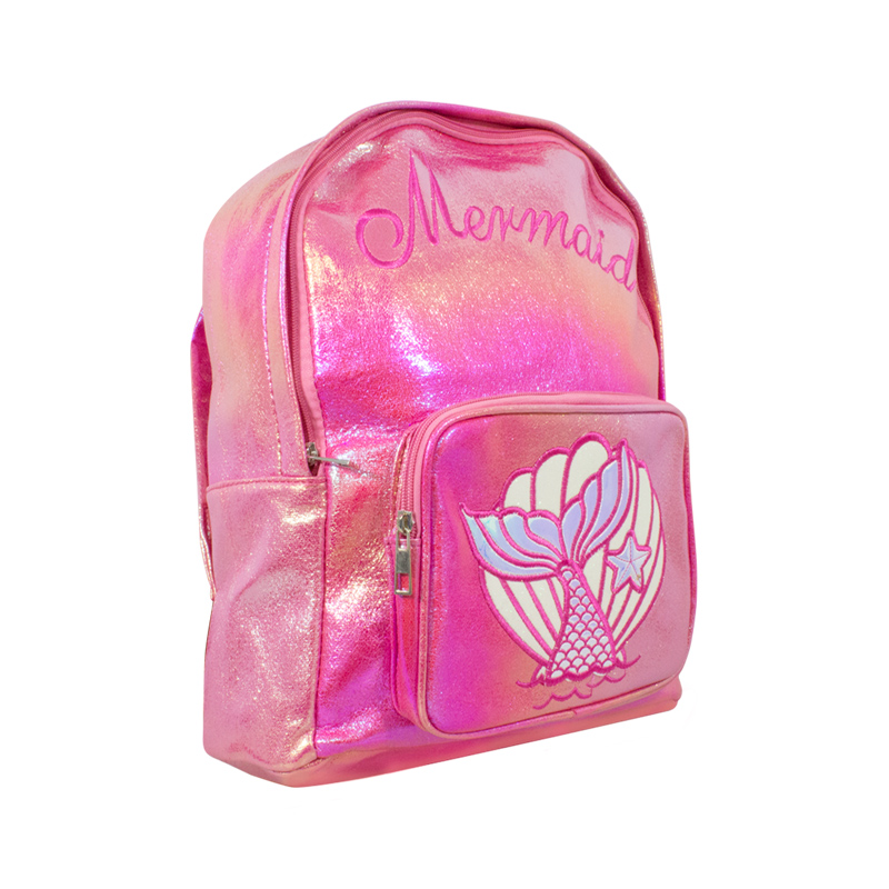 Mochila Con Diseño De Cola De Sirena Tornasol Paq. 3 Pzs. - Image 6