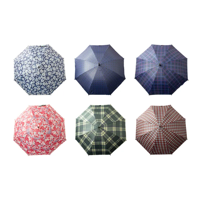 Sombrilla con Mecanismo Semiautomático y Filtro UV Paq. 6 Pzs. ☂️☀️