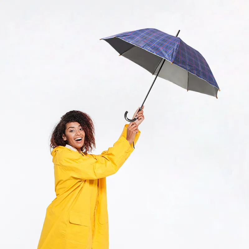 Sombrilla con Mecanismo Semiautomático y Filtro UV Paq. 6 Pzs. ☂️☀️ - Image 3