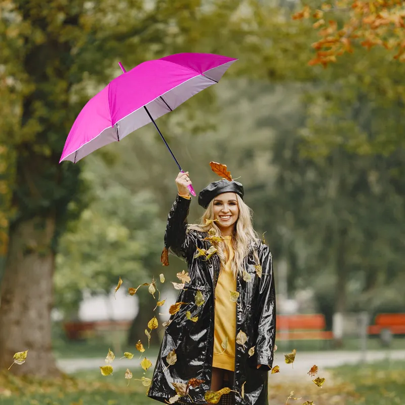 Paraguas con Sistema Semi-Automático Protección UV Paq. 6 Piezas☔ - Image 4