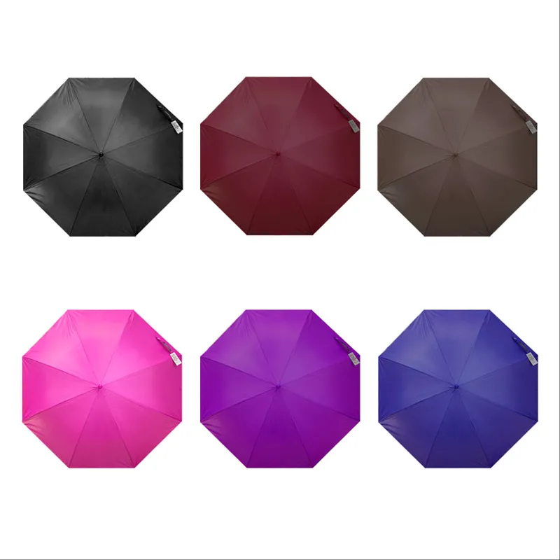 Paraguas con Sistema Semi-Automático Protección UV Paq. 6 Piezas☔