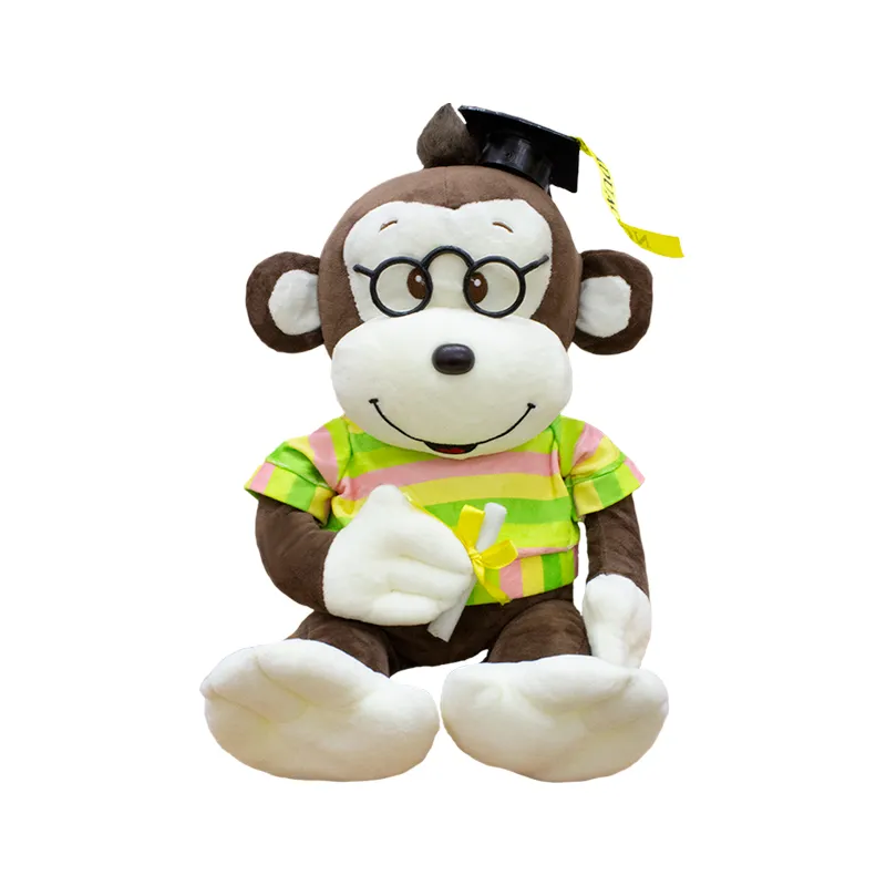 Changuito De Peluche para Graduación de 35cm Con Playera 🎓🐵 - Image 3