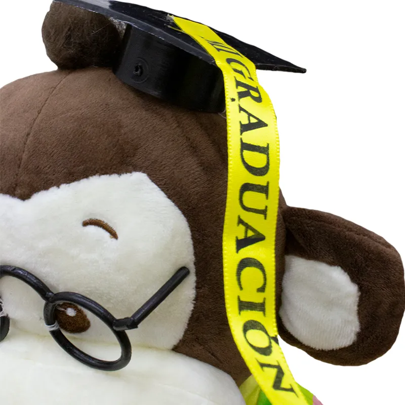 Changuito De Peluche para Graduación de 35cm Con Playera 🎓🐵 - Image 7