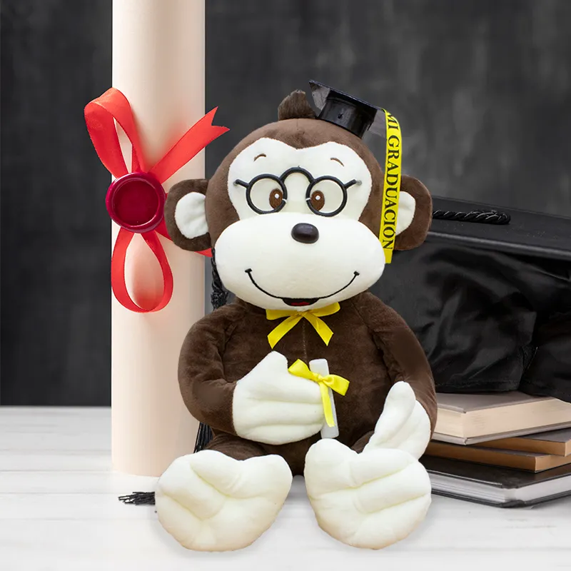 Changuito De Peluche para Graduación de 35cm🎓🐵 - Image 2