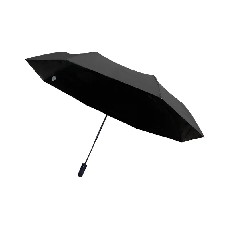 Sombrilla de Bolsillo con Mecanismo Automático Color Negro ☔☀️ - Image 3