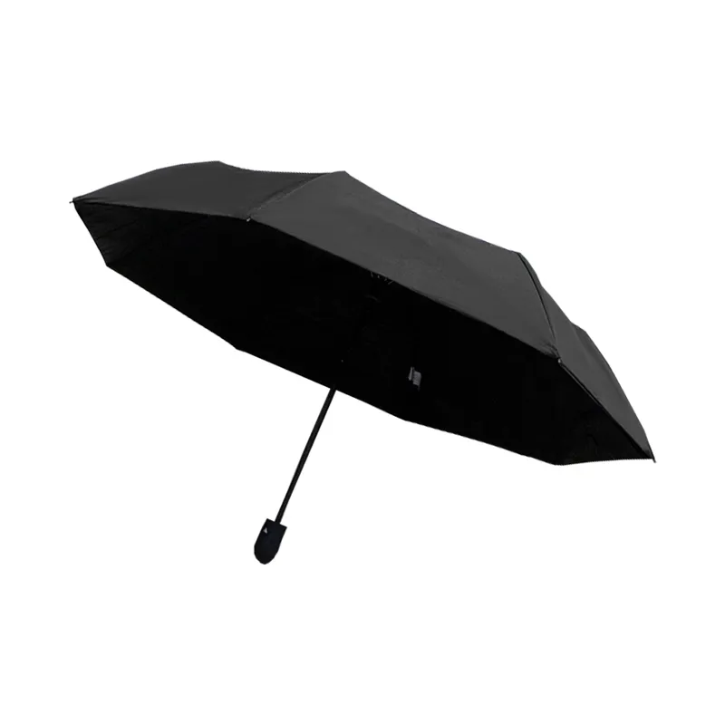 Paraguas de Bolsillo con Mecanismo Semiautomático Color Negro ☔ - Image 4